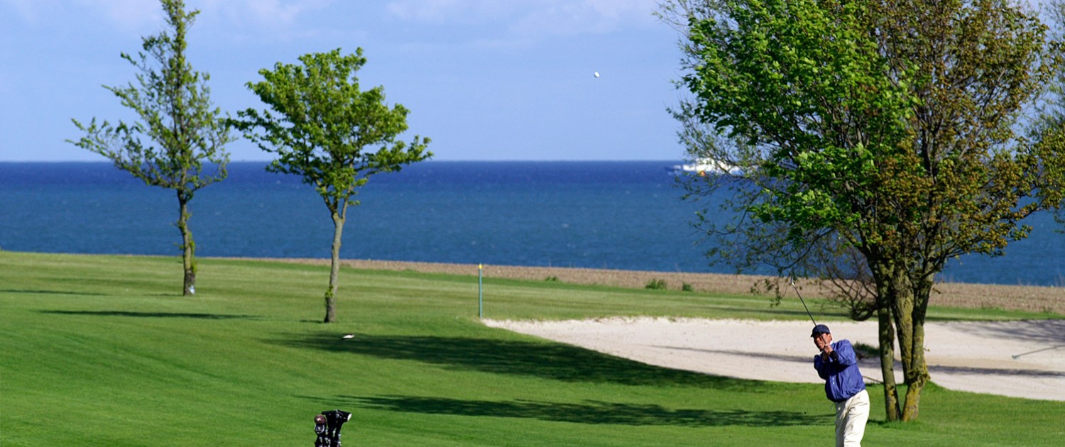 Golfer auf dem Platz