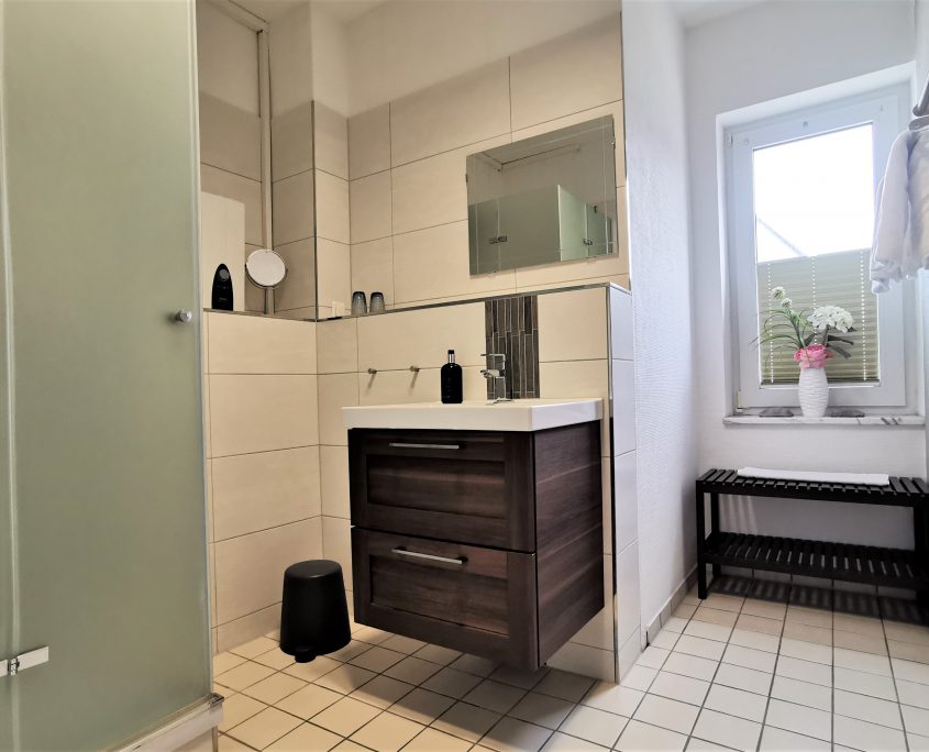 Badezimmer Apartment Jasmin