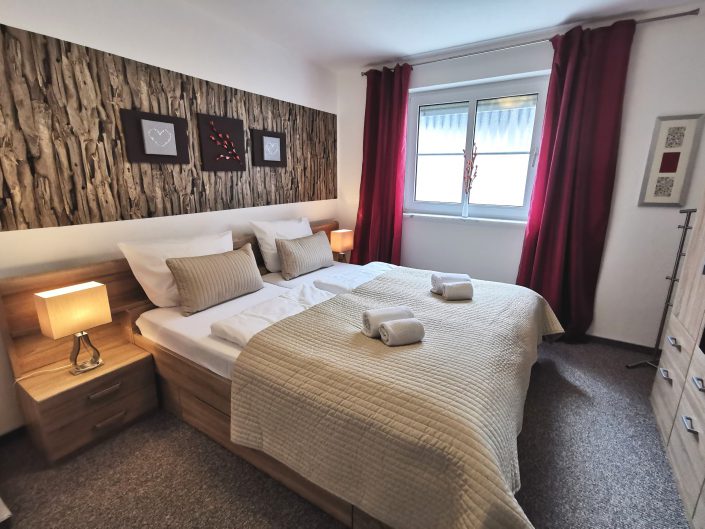 Schlafzimmer Apartment Düne