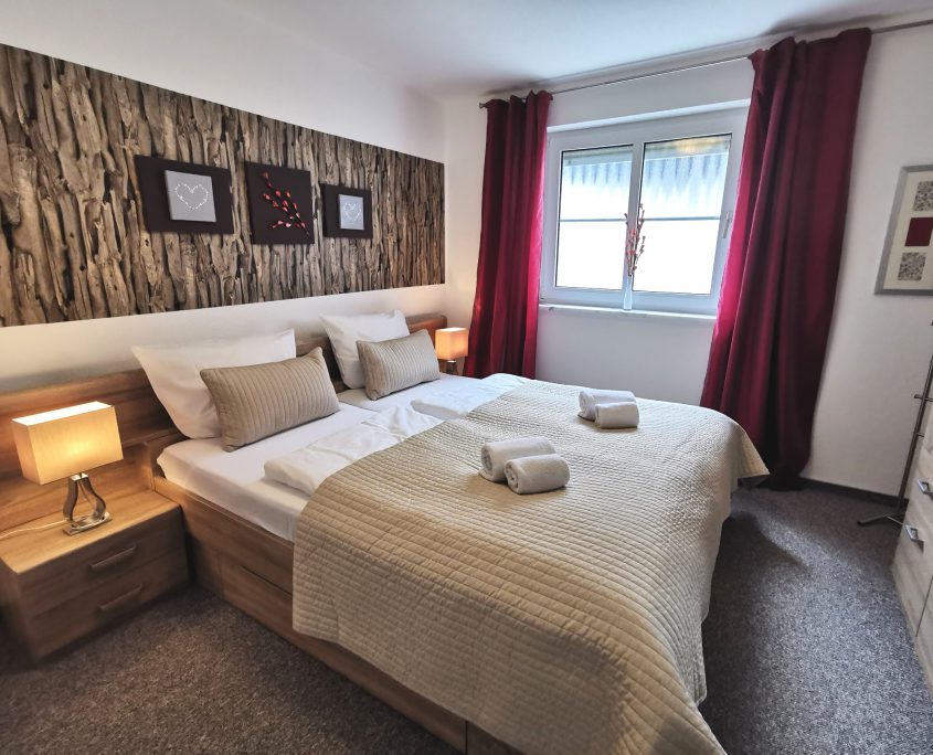 Schlafzimmer Apartment Düne