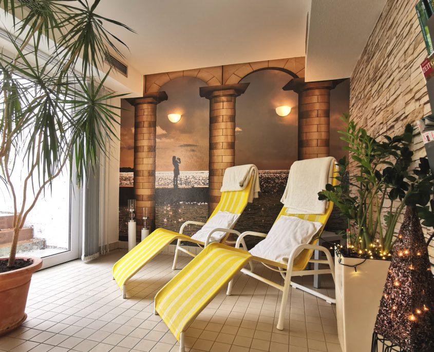 Sauna Ruheraum